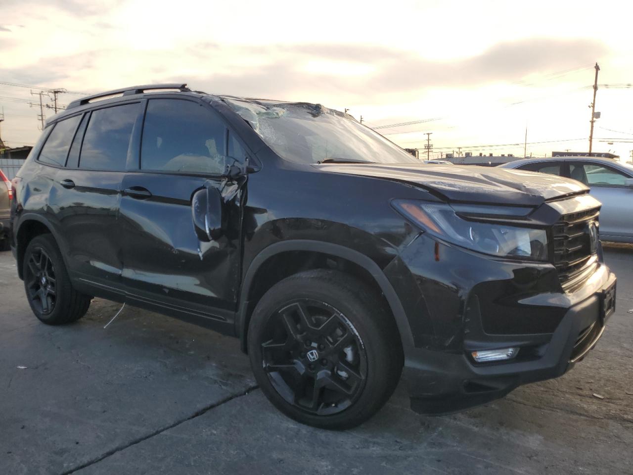 2024 HONDA PASSPORT BLACK EDITION VIN:5FNYF8H82RB005483