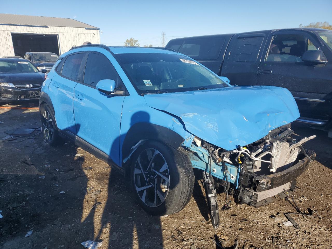 2022 HYUNDAI KONA LIMITED VIN:KM8K53A34NU851931