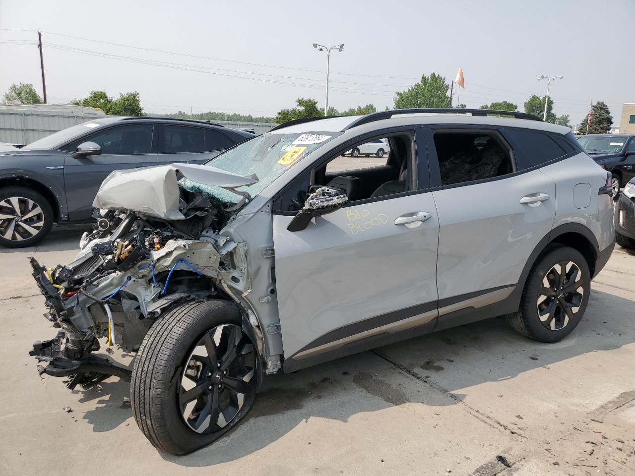 2023 KIA SPORTAGE X LINE VIN:5XYK6CAF7PG114741