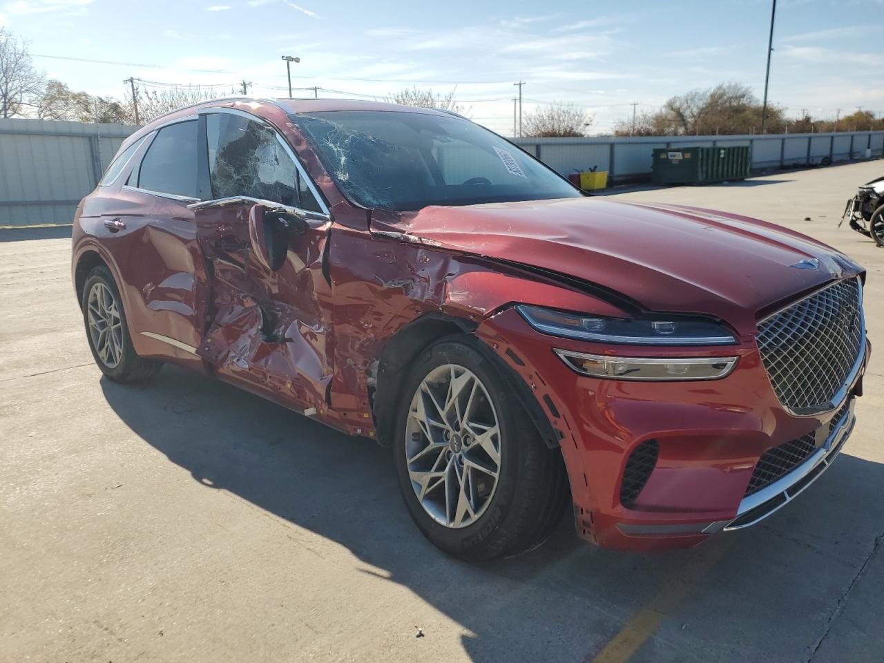 2022 GENESIS GV70 BASE VIN:KMUMADTB6NU076127