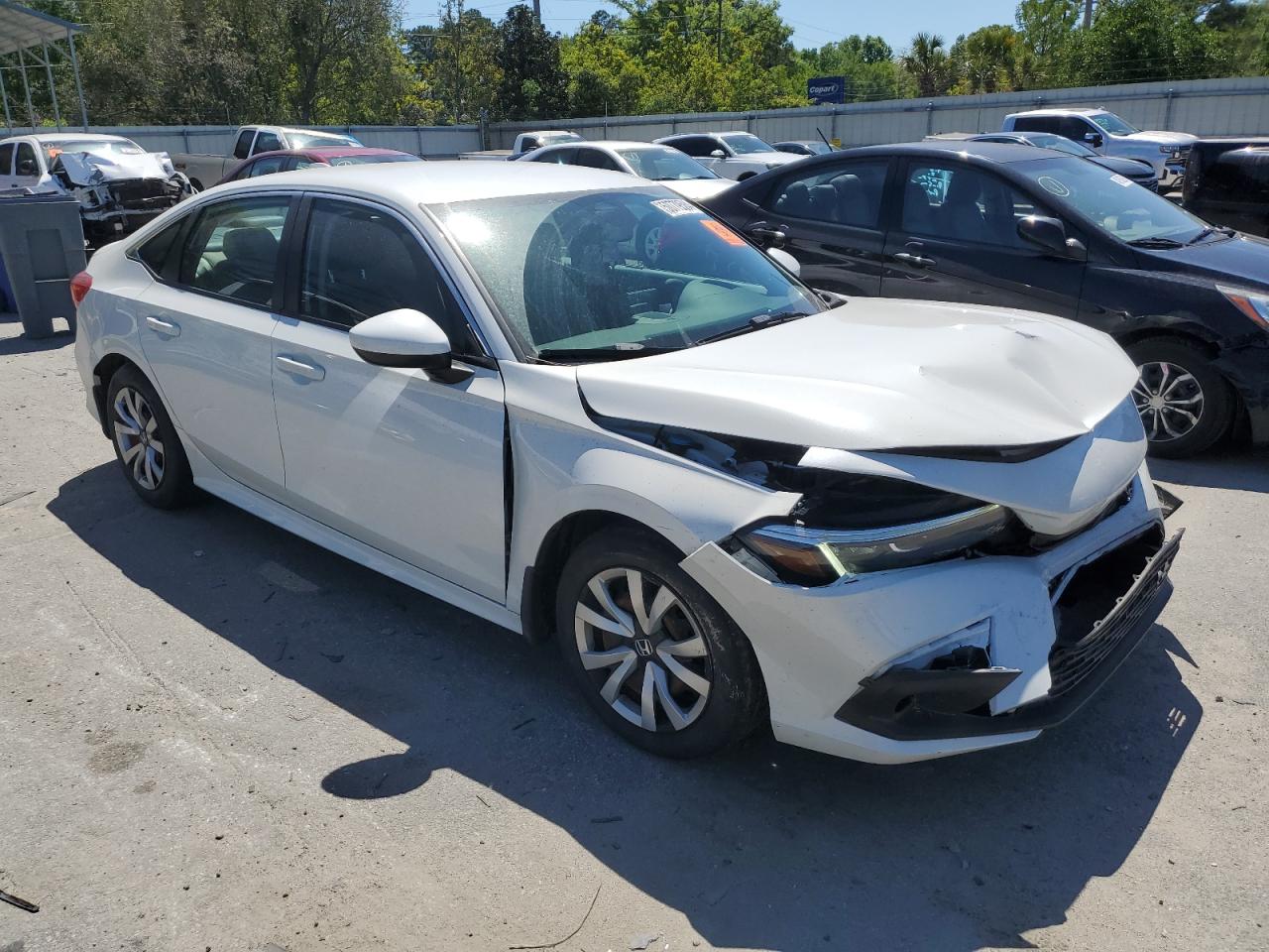 2022 HONDA CIVIC LX VIN:2HGFE2F28NH516112