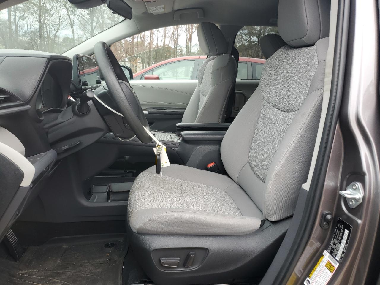 2022 TOYOTA SIENNA LE VIN:5TDKRKEC7NS092001