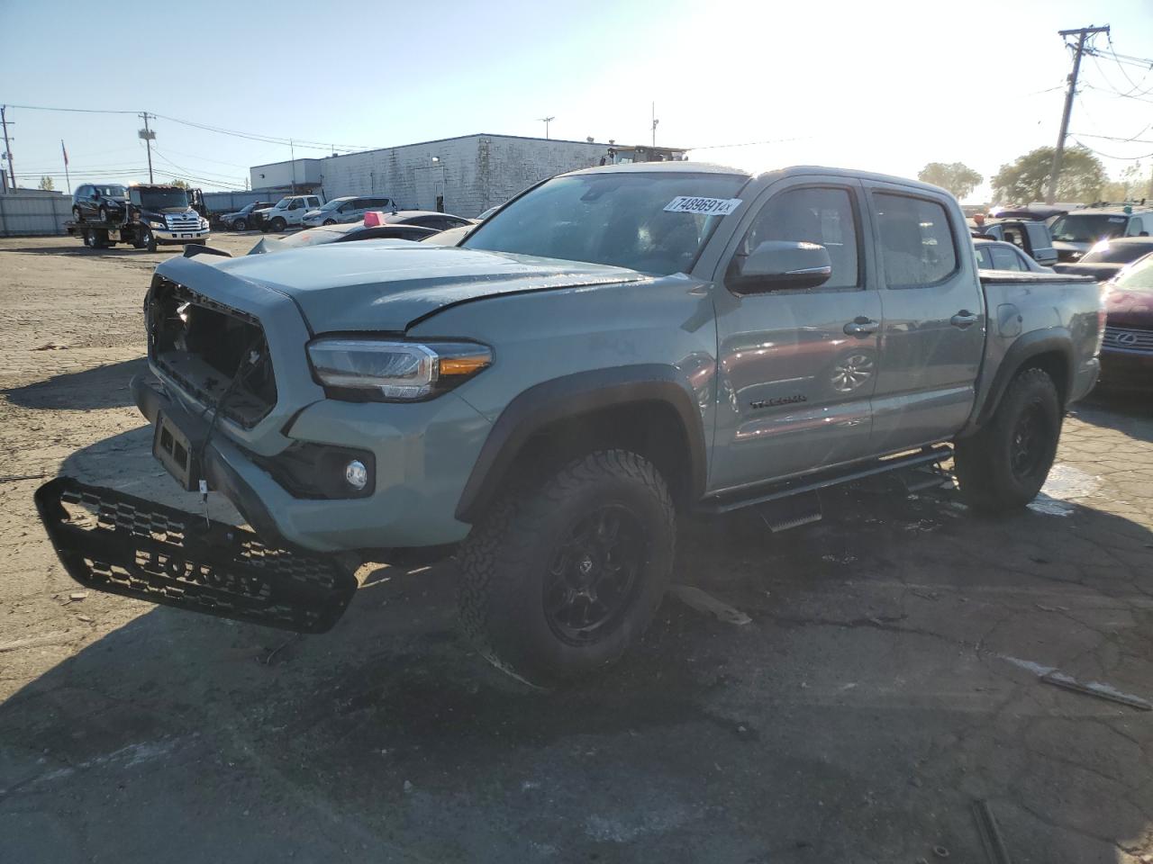 2022 TOYOTA TACOMA DOUBLE CAB VIN:3TMCZ5AN7NM491746