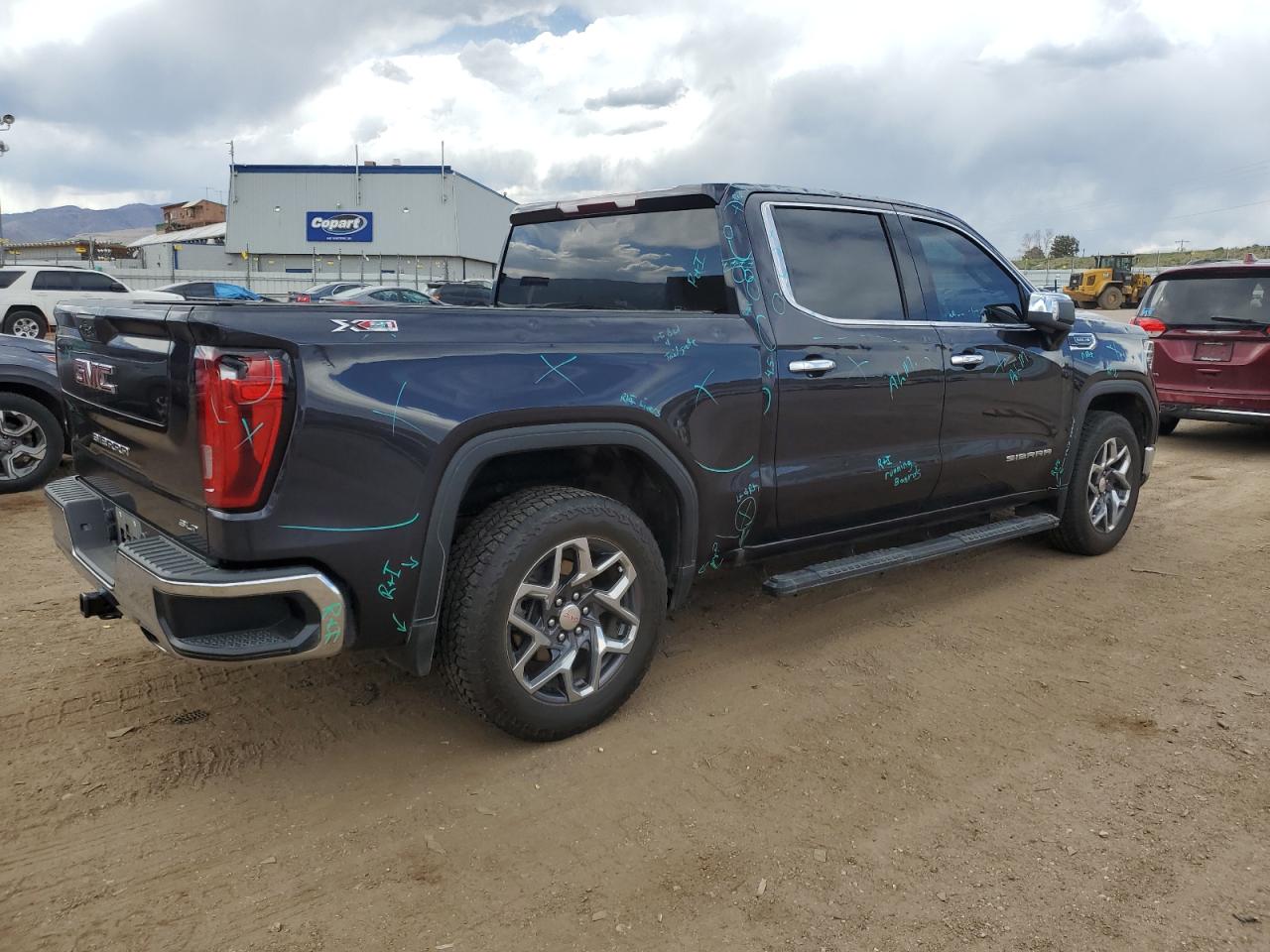 2023 GMC SIERRA K1500 SLT VIN:3GTUUDED3PG219792