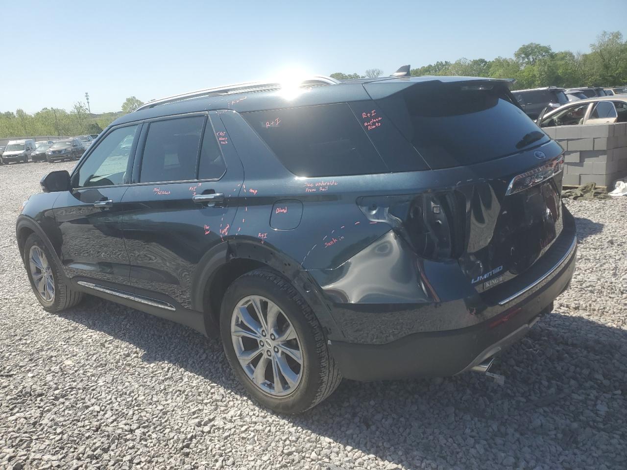 2022 FORD EXPLORER LIMITED VIN:1FMSK7FH5NGA64411