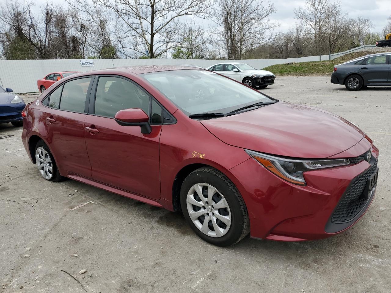 2022 TOYOTA COROLLA LE VIN:JTDEPMAE3NJ197220