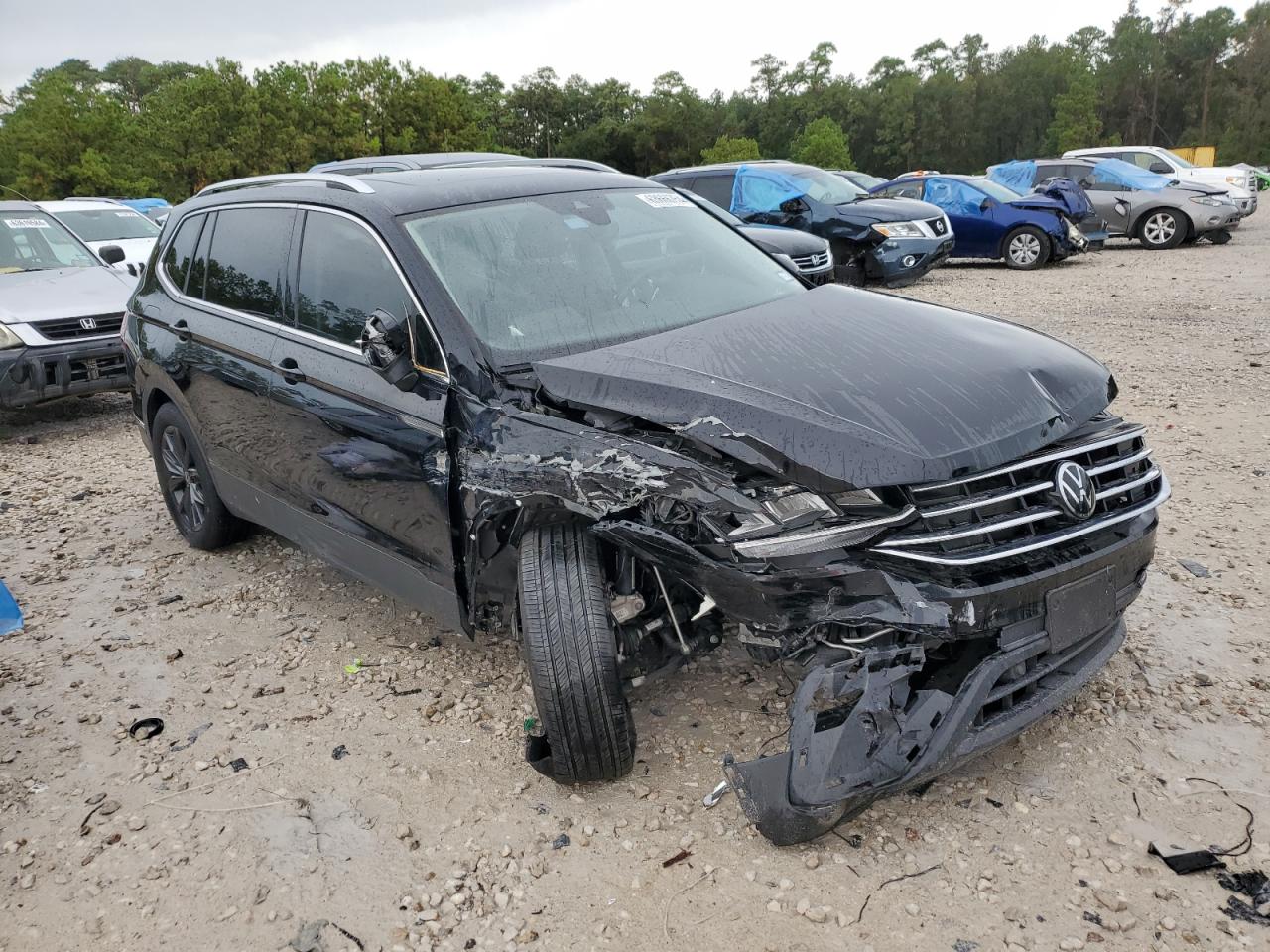 2022 VOLKSWAGEN TIGUAN SE VIN:3VV3B7AX5NM107577