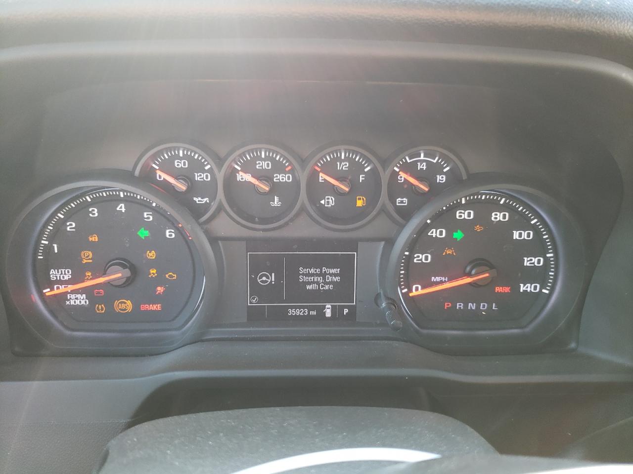 2023 CHEVROLET SILVERADO C1500 CUSTOM VIN:3GCPABEK1PG109848