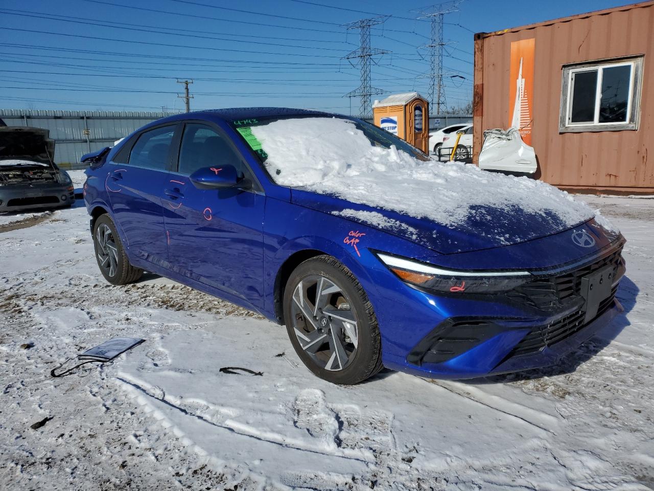 2024 HYUNDAI ELANTRA SEL VIN:KMHLS4DG3RU789381