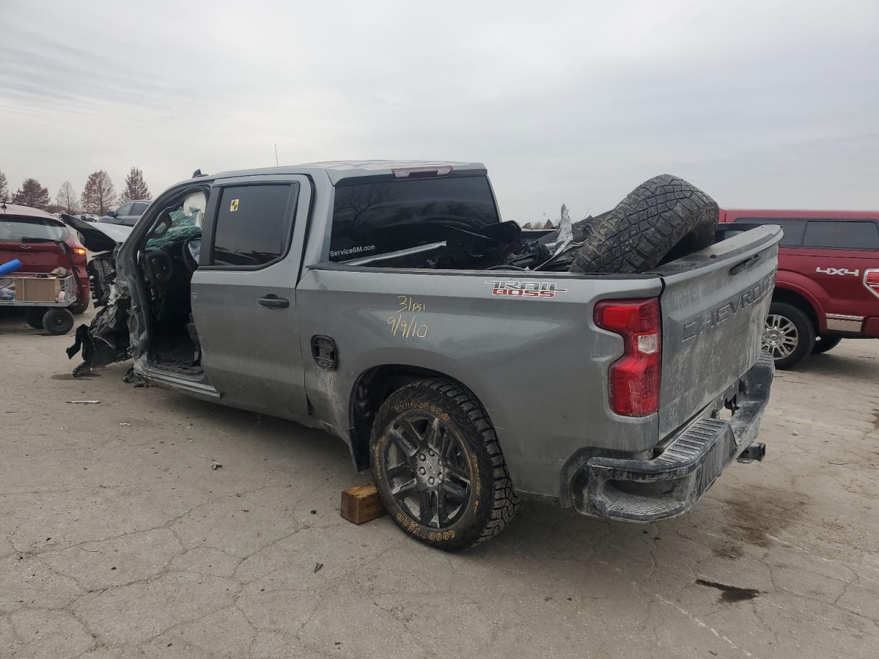 2023 CHEVROLET SILVERADO K1500 TRAIL BOSS CUSTOM VIN:3GCUDCED6PG354730