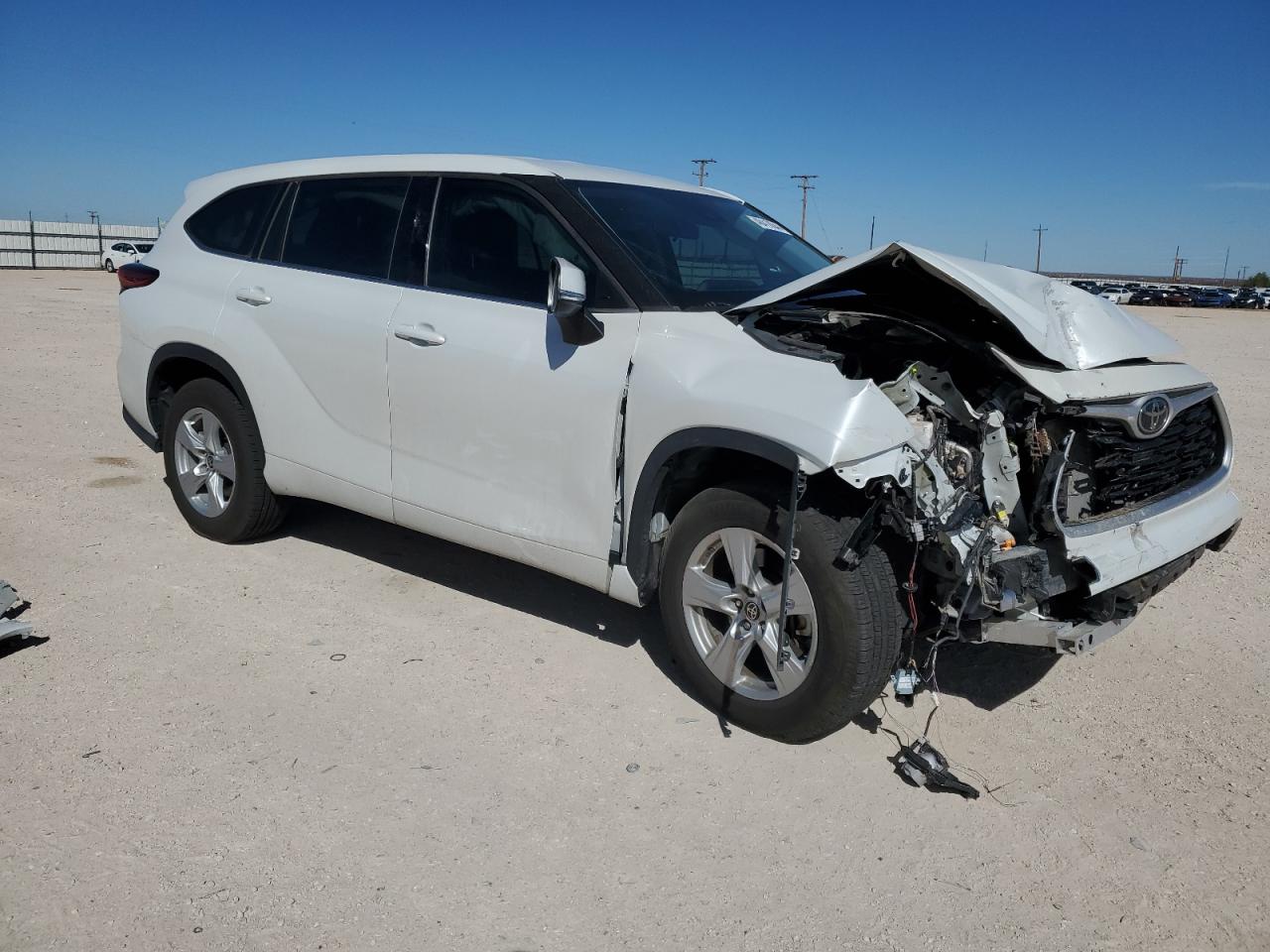 2022 TOYOTA HIGHLANDER L VIN:5TDZZRAH0NS117216