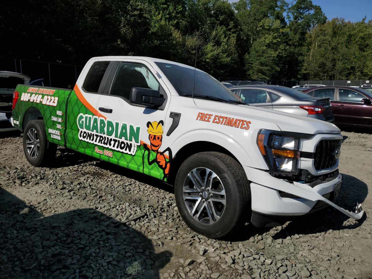 2023 FORD F150 SUPER CAB VIN:1FTEX1CP7PKE67236