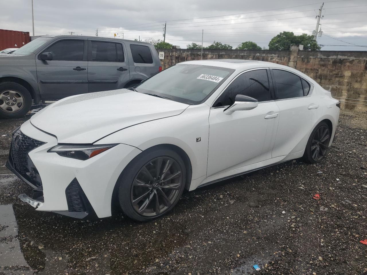 2022 LEXUS IS 350 F SPORT VIN:JTHGZ1B21N5055915