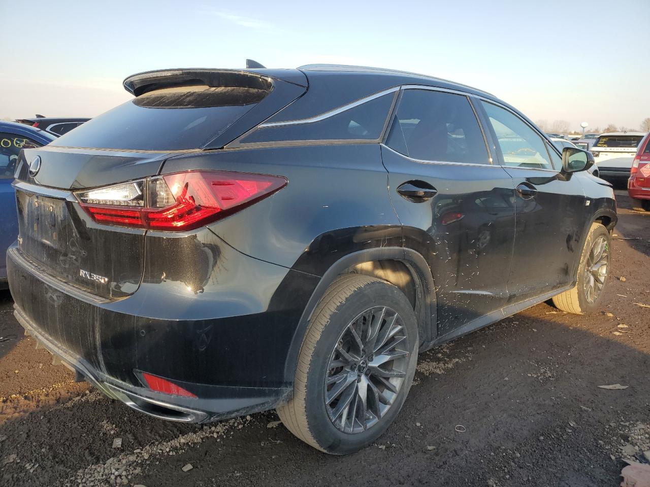 2022 LEXUS RX 350 F SPORT VIN:2T2SZMDA5NC367154