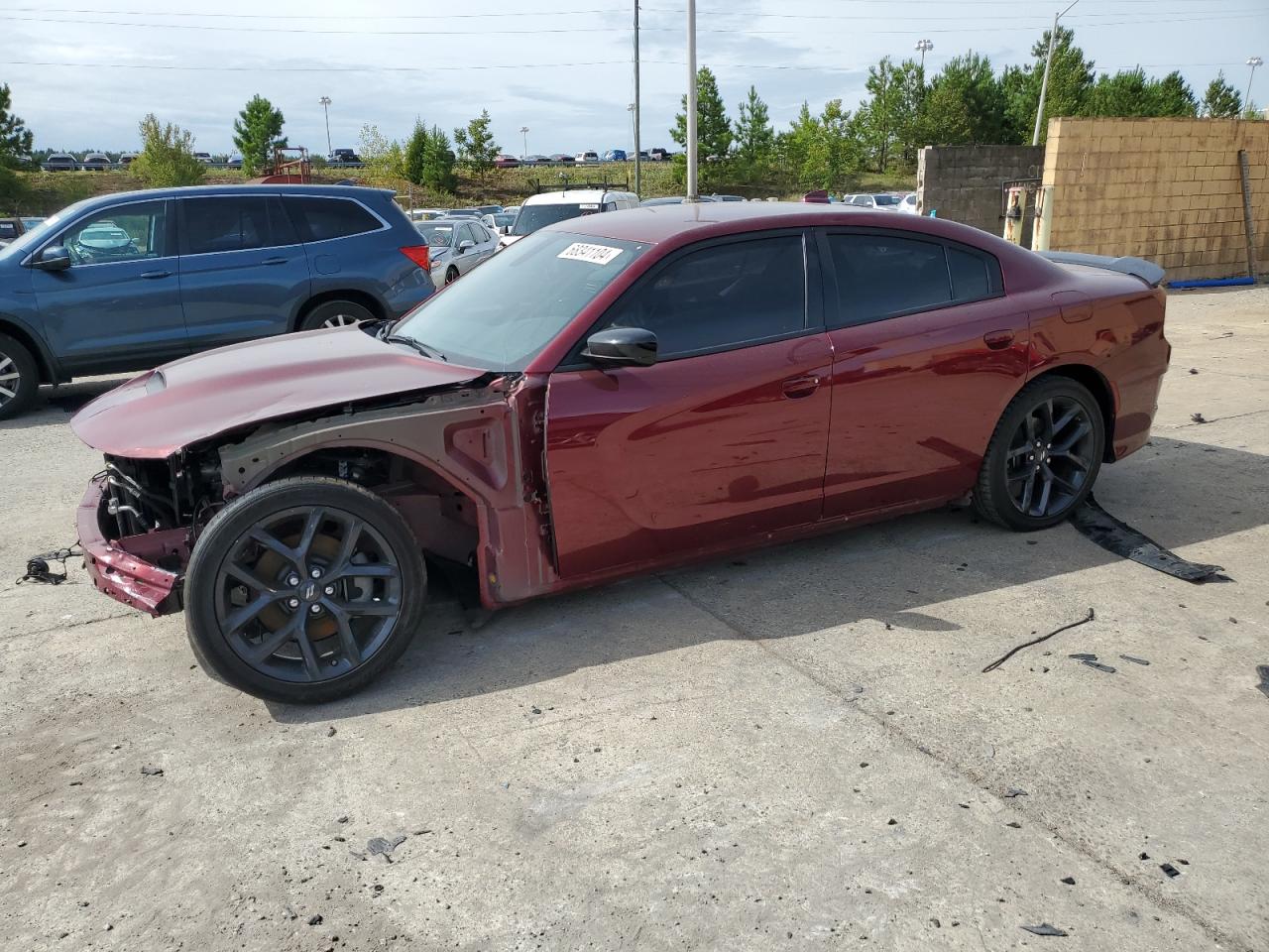 2022 DODGE CHARGER R/T VIN:2C3CDXCT5NH221424