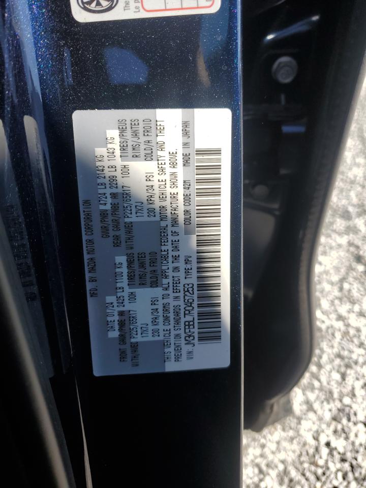 2024 MAZDA CX-5 SELECT VIN:JM3KFBBL7R0467253