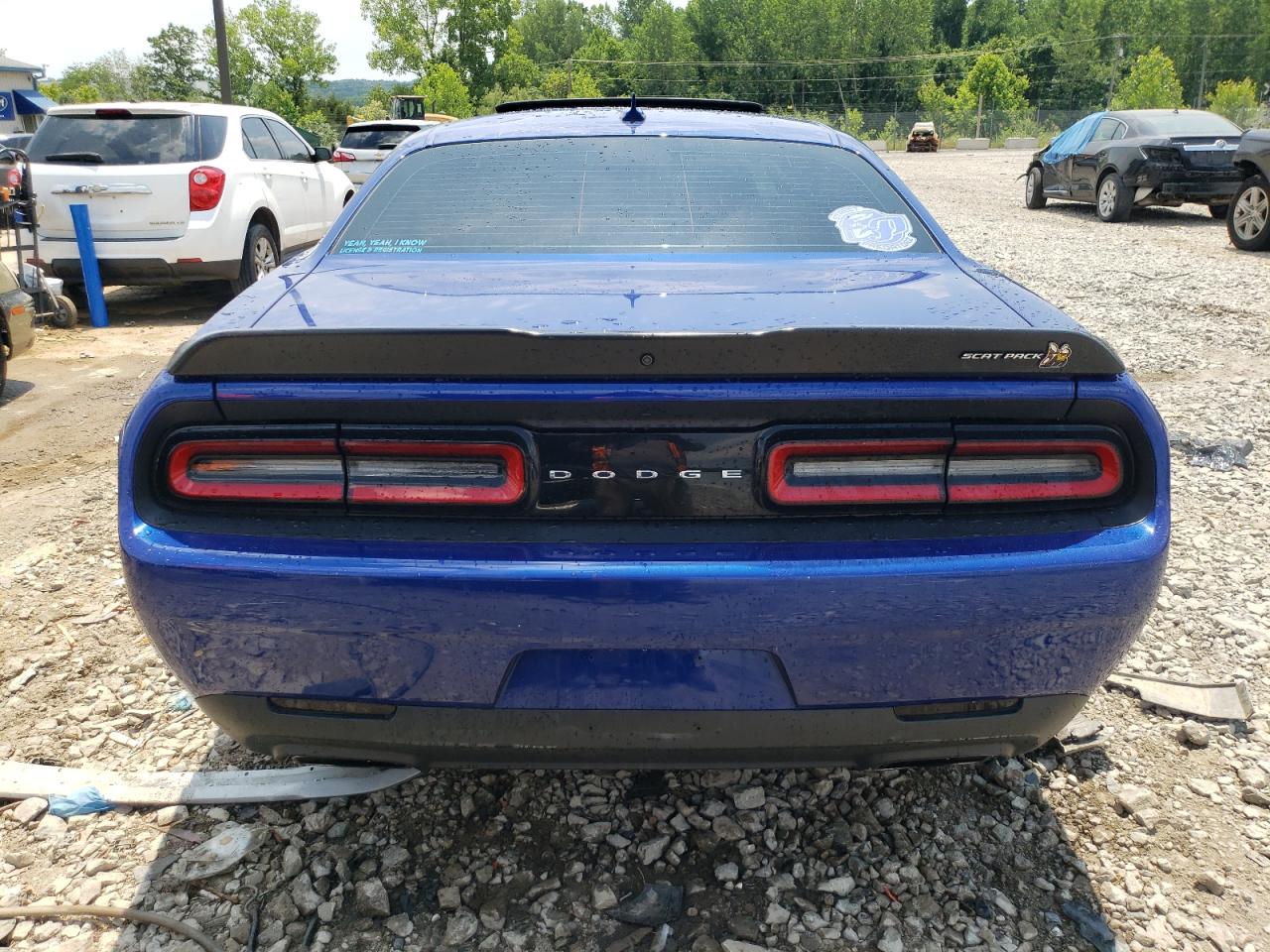 2022 DODGE CHALLENGER R/T SCAT PACK VIN:2C3CDZFJ7NH199626