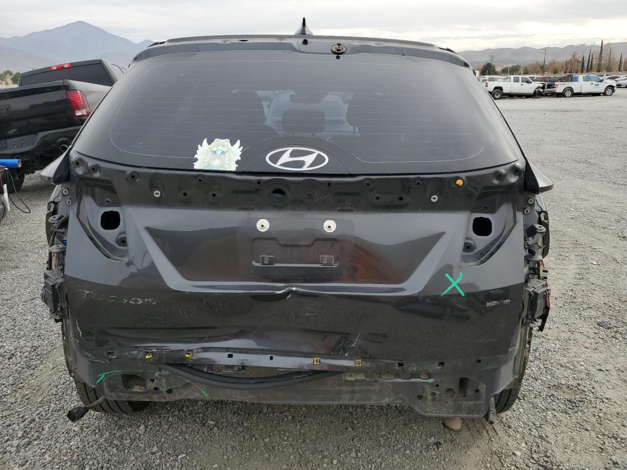 2022 HYUNDAI TUCSON SE VIN:5NMJACAEXNH053373