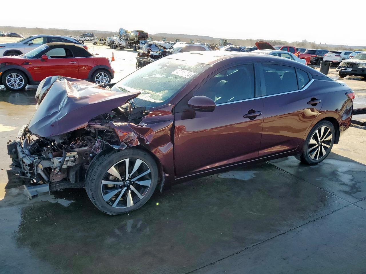 2022 NISSAN SENTRA SV VIN:3N1AB8CV8NY221656
