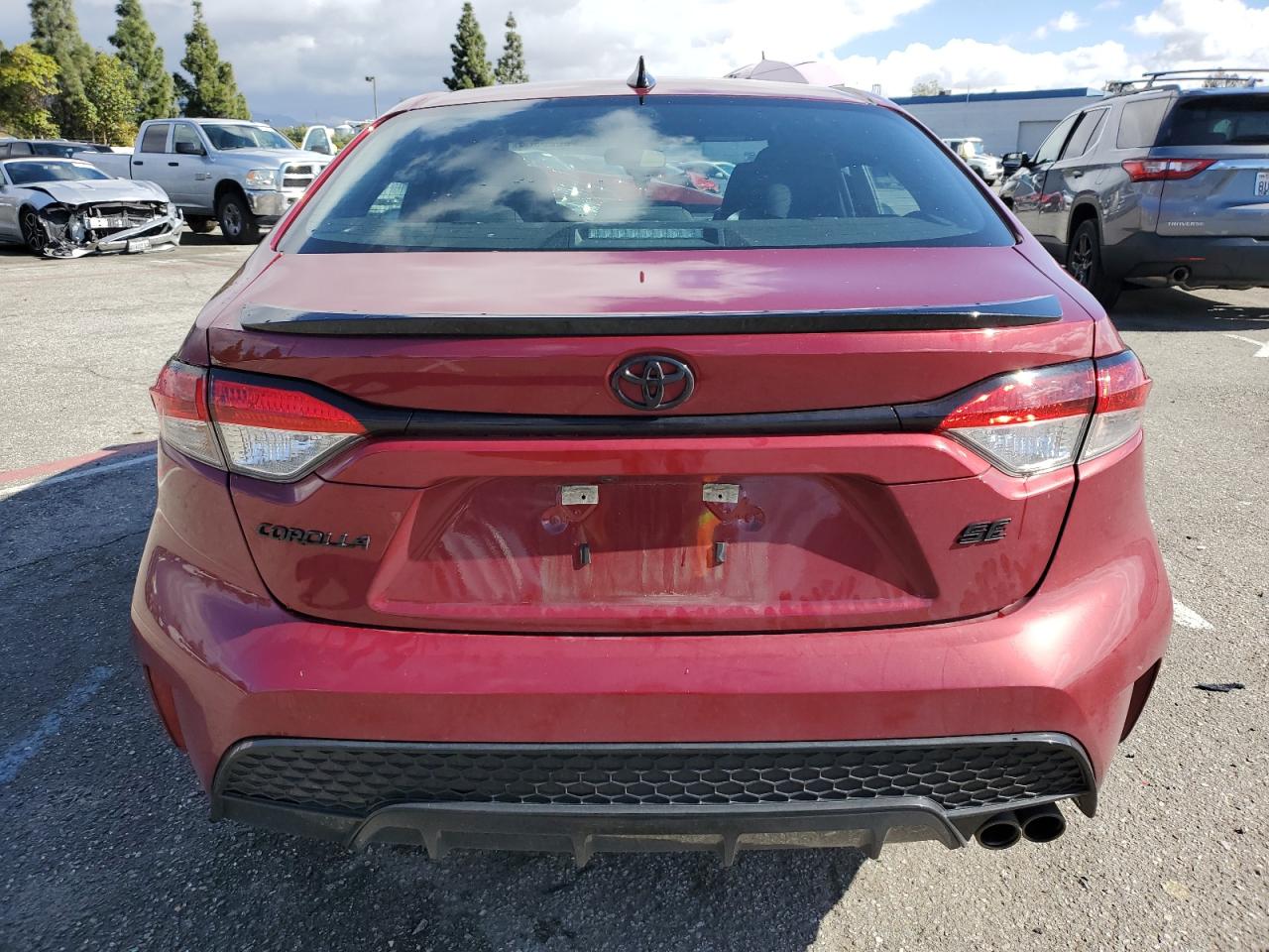 2022 TOYOTA COROLLA SE VIN:5YFS4MCE9NP133476