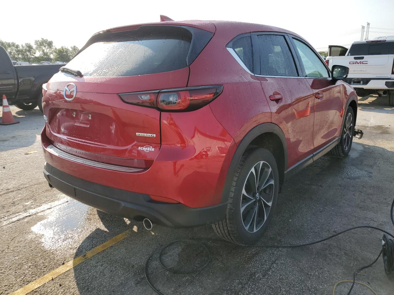 2022 MAZDA CX-5 PREMIUM VIN:JM3KFBDMXN0647889