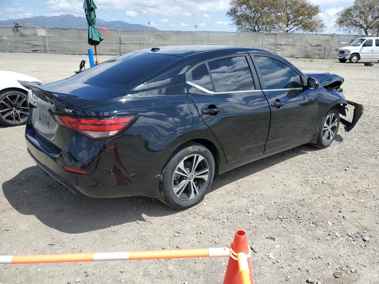 2022 NISSAN SENTRA SV VIN:3N1AB8CV8NY236402