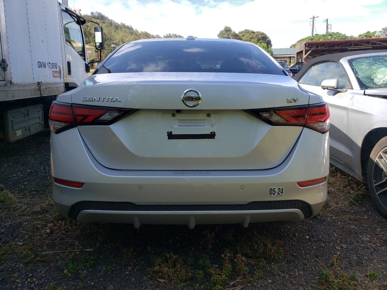 2022 NISSAN SENTRA SV VIN:3N1AB8CV8NY249506