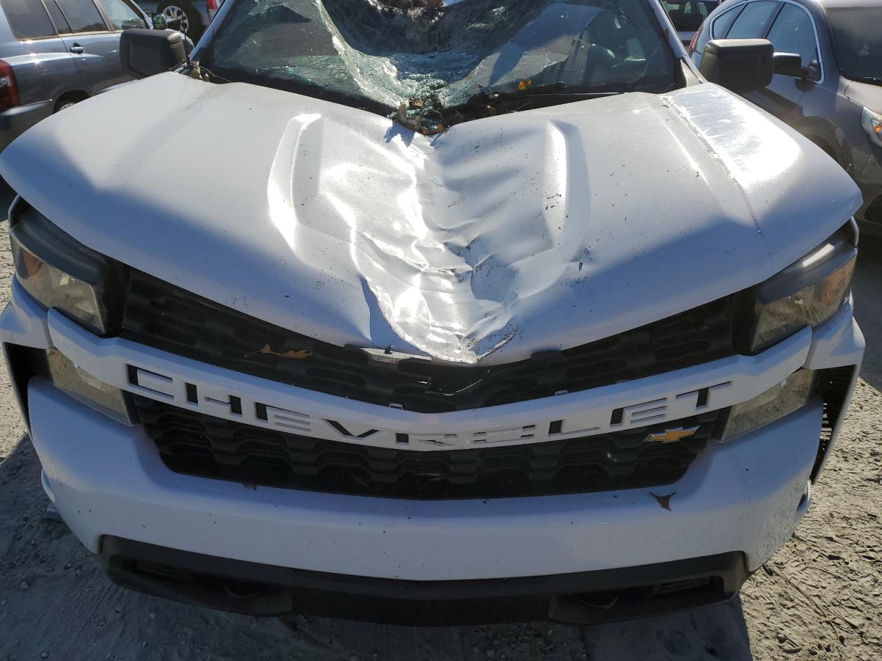 2022 CHEVROLET SILVERADO LTD K1500 CUSTOM VIN:1GCRYBEK6NZ194476