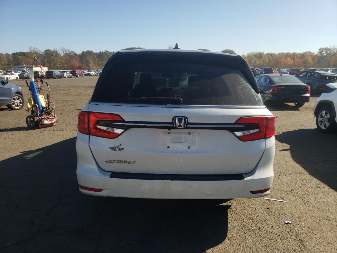 2022 HONDA ODYSSEY EXL VIN:5FNRL6H7XNB053333
