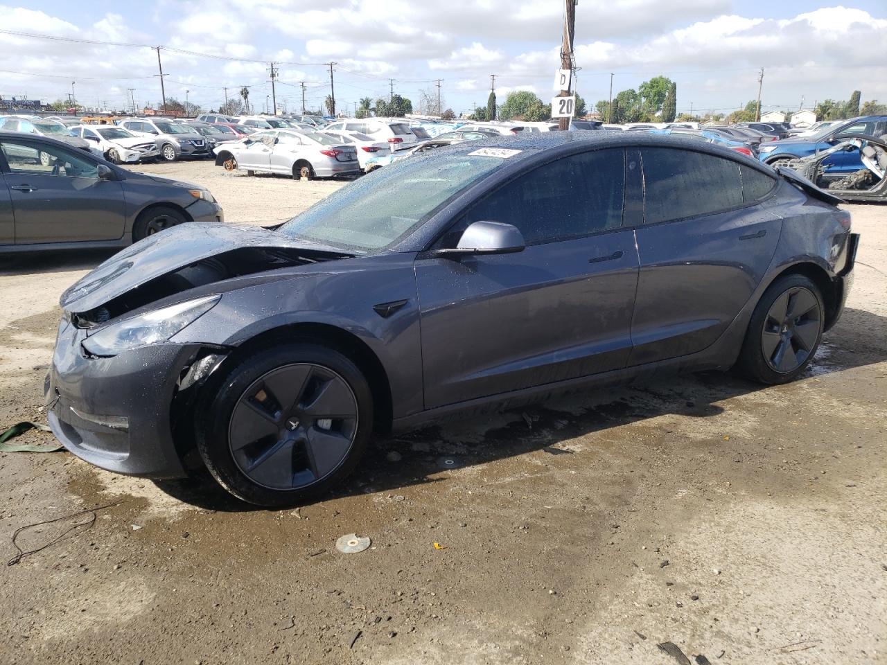 2023 TESLA MODEL 3  VIN:5YJ3E1EA4PF419440