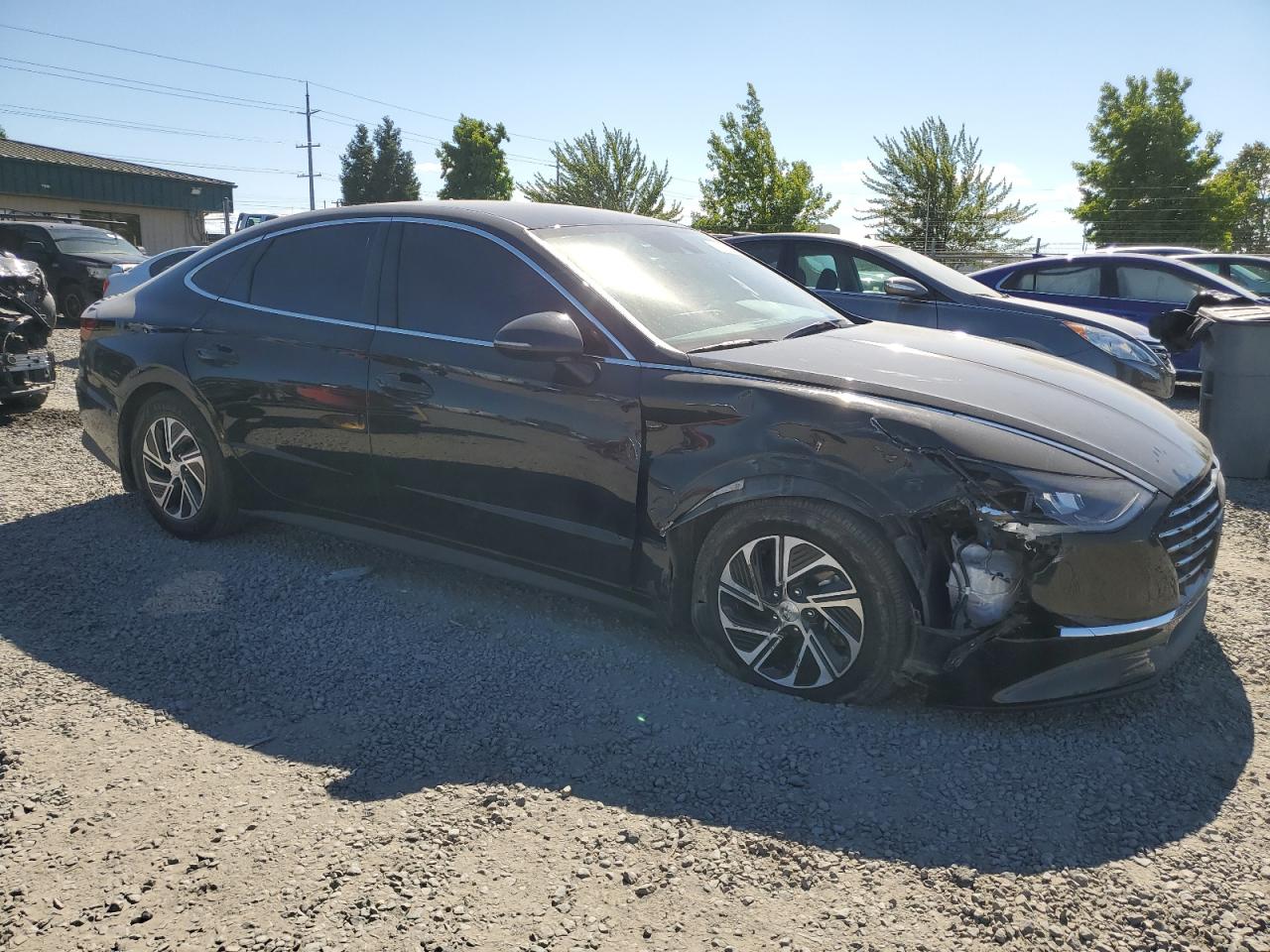 2022 HYUNDAI SONATA HYBRID VIN:KMHL24JJ9NA052455