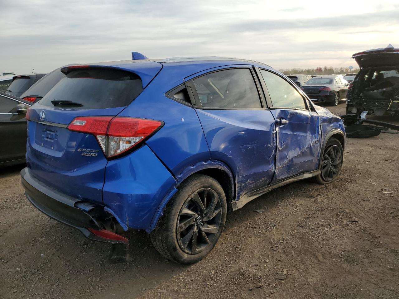 2022 HONDA HR-V SPORT VIN:3CZRU6H19NM753620