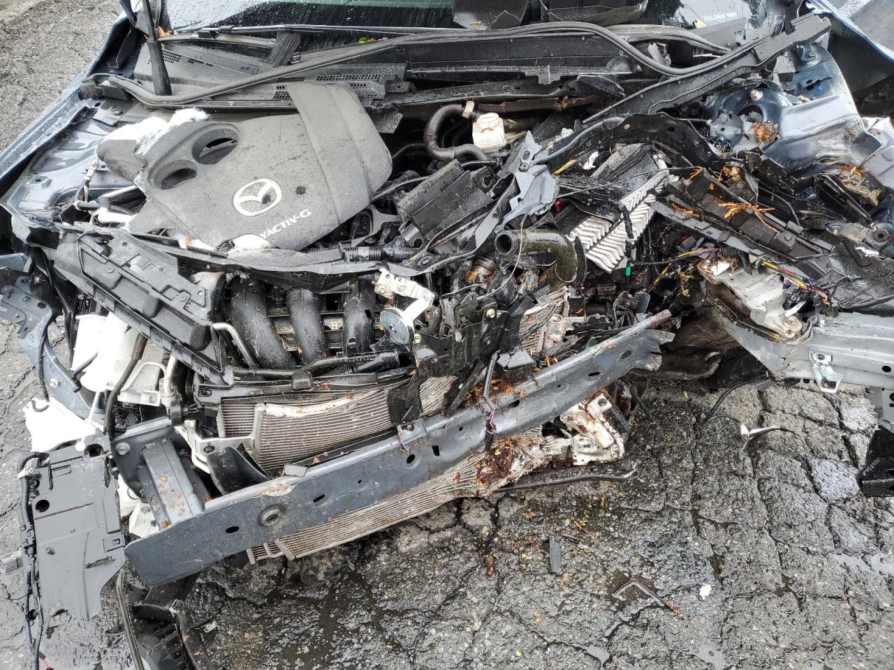 2022 MAZDA 3 PREFERRED VIN:JM1BPACLXN1507599