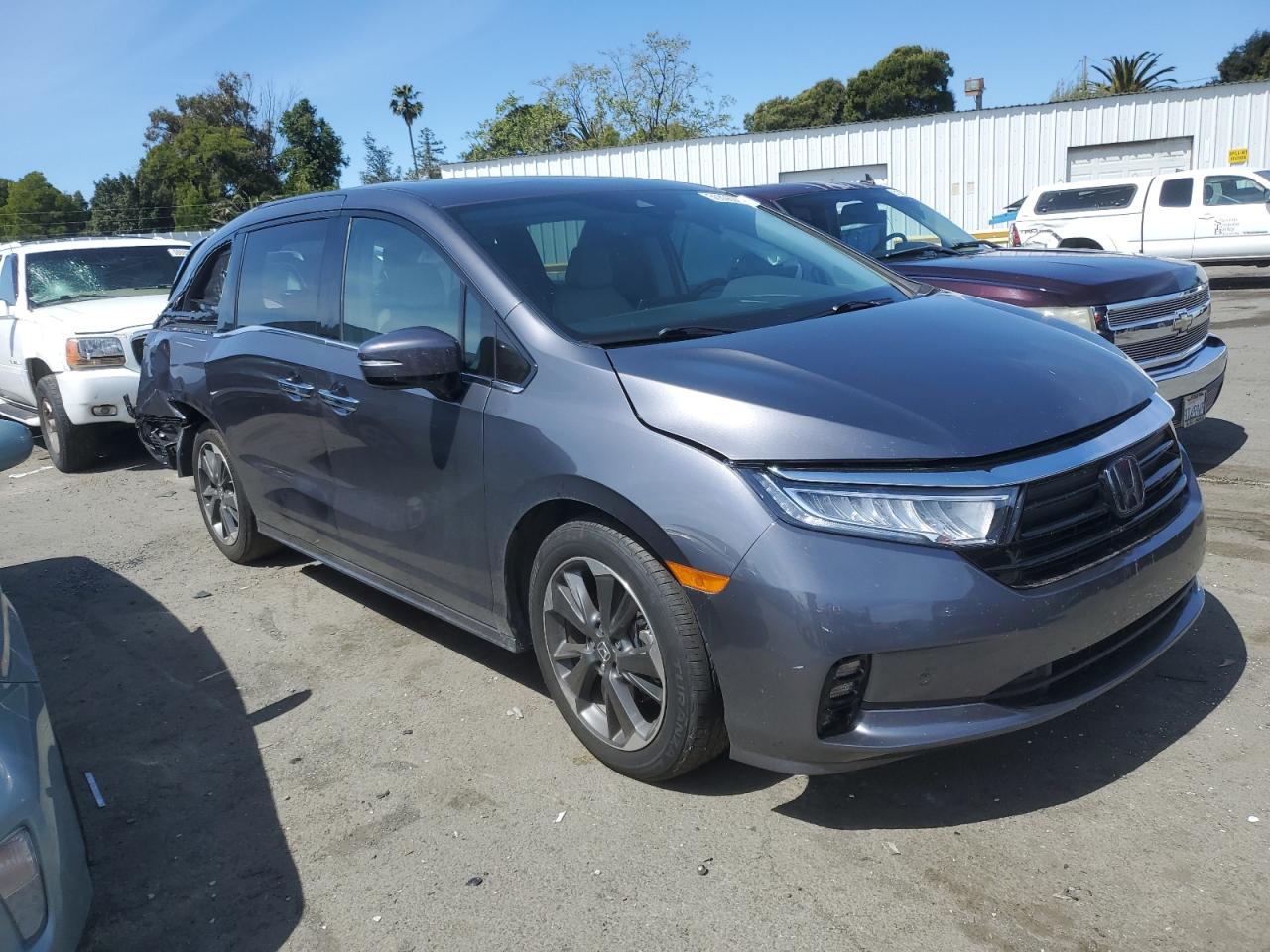 2022 HONDA ODYSSEY ELITE VIN:5FNRL6H97NB026737