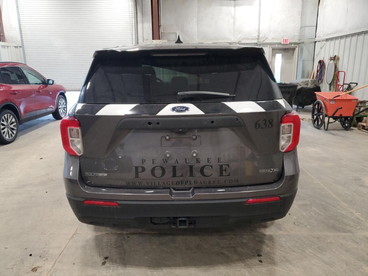 2023 FORD EXPLORER POLICE INTERCEPTOR VIN:1FM5K8AB5PGA37198