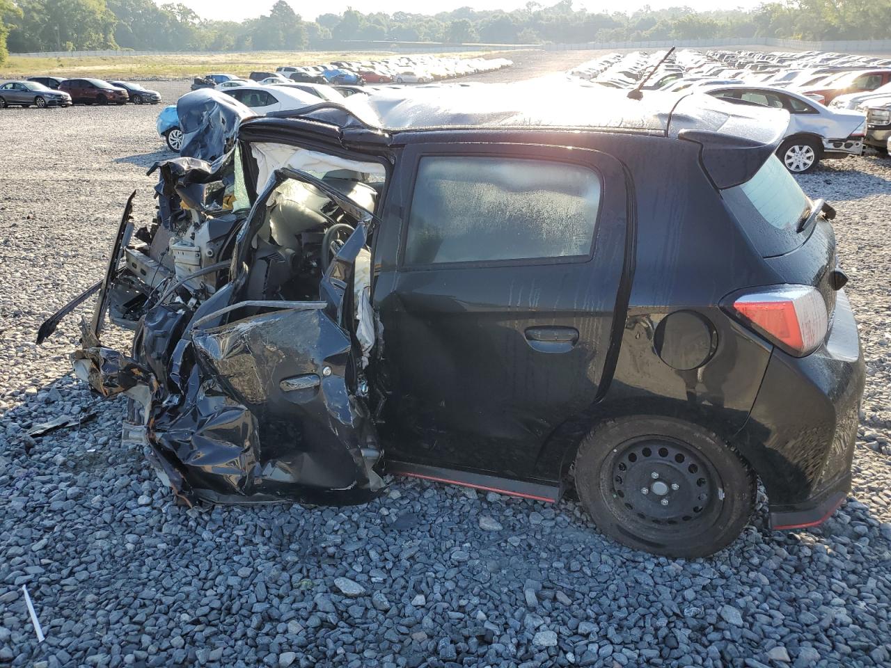 2022 MITSUBISHI MIRAGE ES VIN:ML32AUHJXNH007320