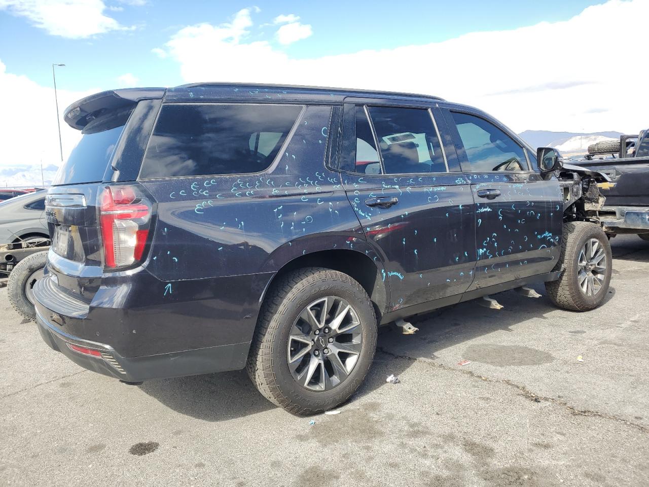 2022 CHEVROLET TAHOE K1500 Z71 VIN:1GNSKPKD0NR319260