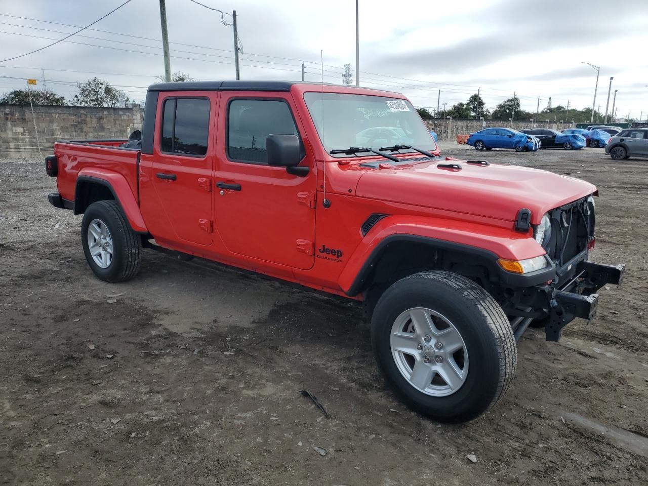 2022 JEEP GLADIATOR SPORT VIN:1C6HJTAG7NL166395