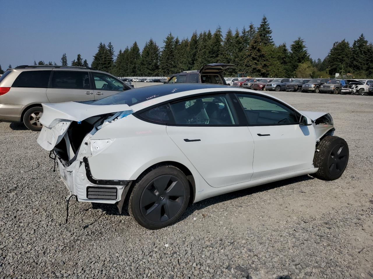 2022 TESLA MODEL 3  VIN:5YJ3E1EB6NF237597