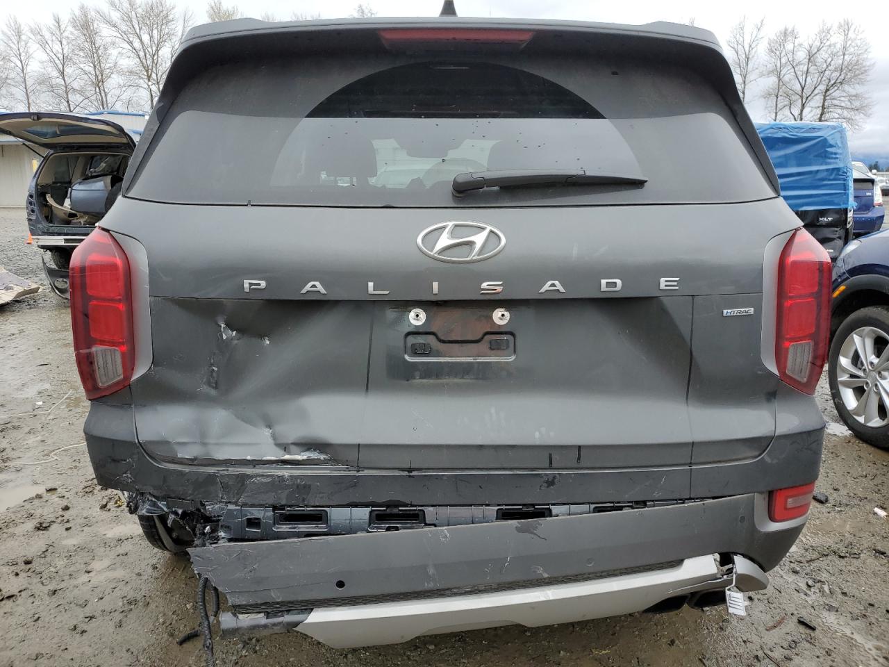 2022 HYUNDAI PALISADE SEL VIN:KM8R4DHE0NU469992