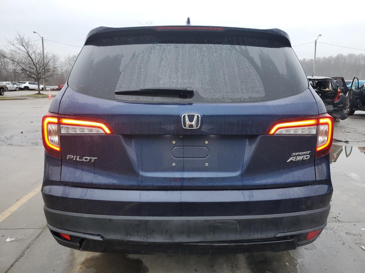 2022 HONDA PILOT SPORT VIN:5FNYF6H32NB046747
