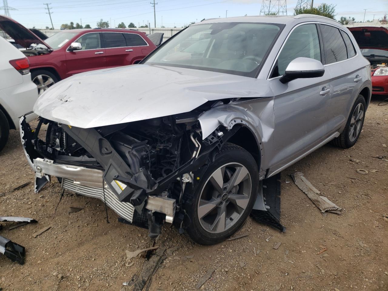 2023 AUDI Q5 PREMIUM PLUS 40 VIN:WA1BBAFY6P2050416