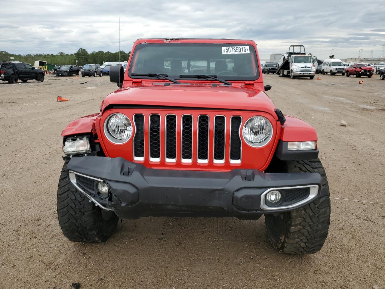 2022 JEEP GLADIATOR OVERLAND VIN:1C6HJTFG2NL135841