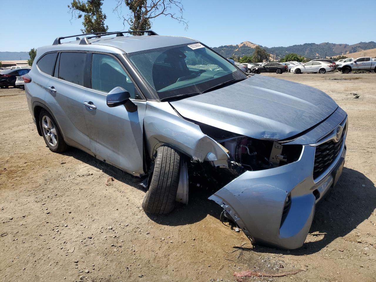 2023 TOYOTA HIGHLANDER HYBRID LE VIN:5TDBBRCH8PS126428