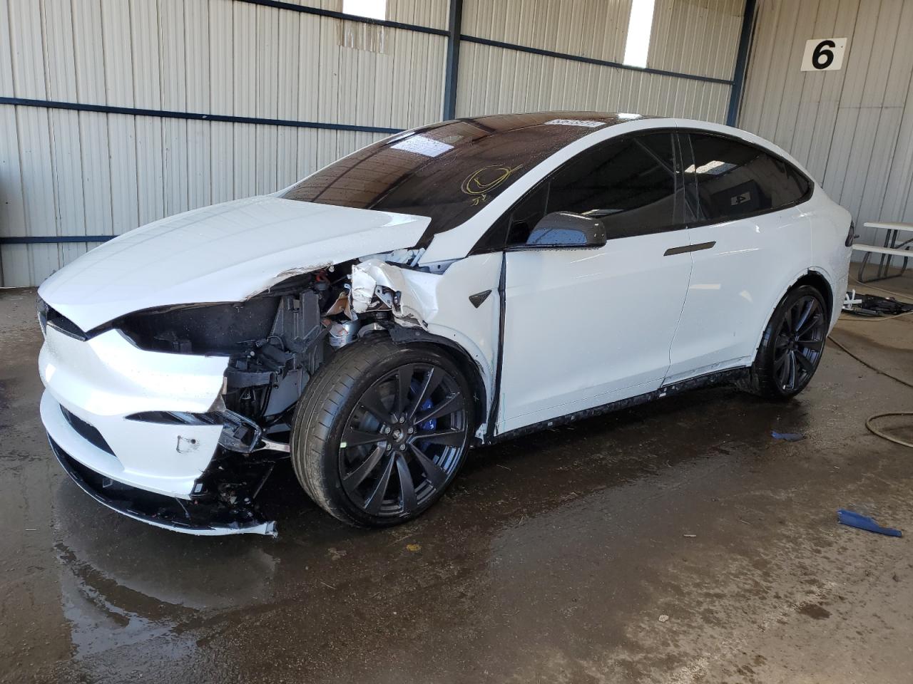 2022 TESLA MODEL X  VIN:7SAXCBE61NF342762