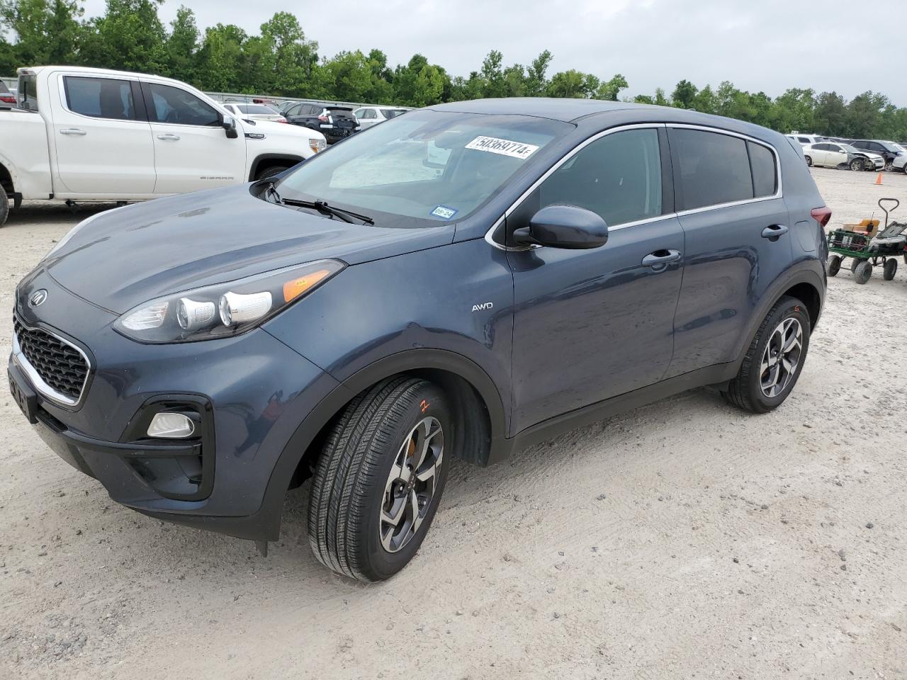 2022 KIA SPORTAGE LX VIN:KNDPMCAC4N7970171