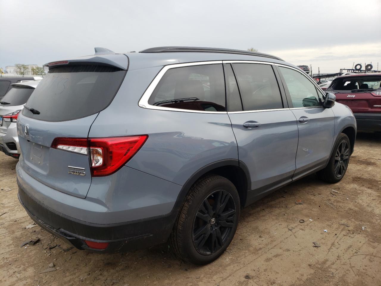 2022 HONDA PILOT SE VIN:5FNYF6H22NB097673