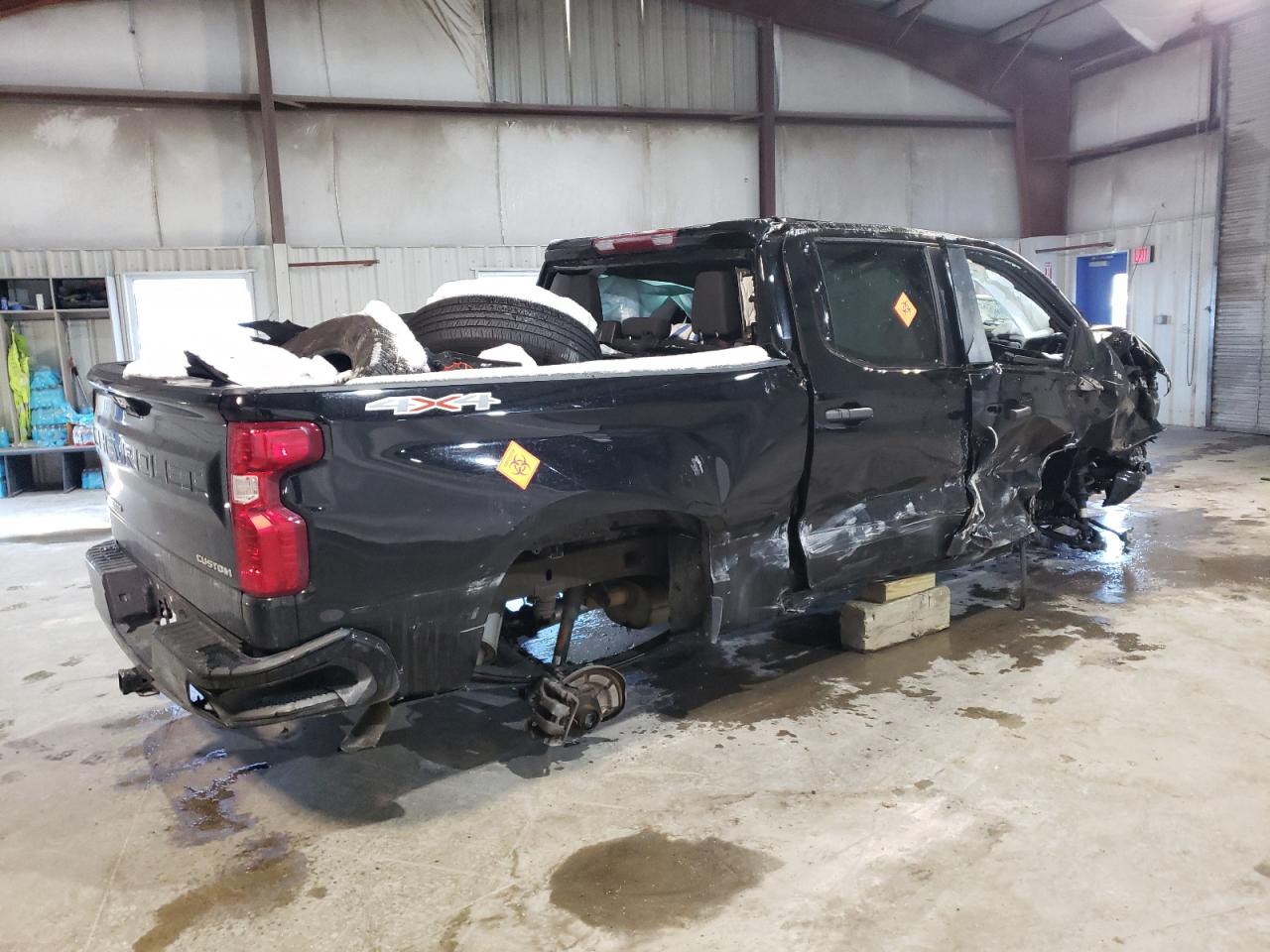 2022 CHEVROLET SILVERADO K1500 CUSTOM VIN:1GCPDBEK5NZ586898