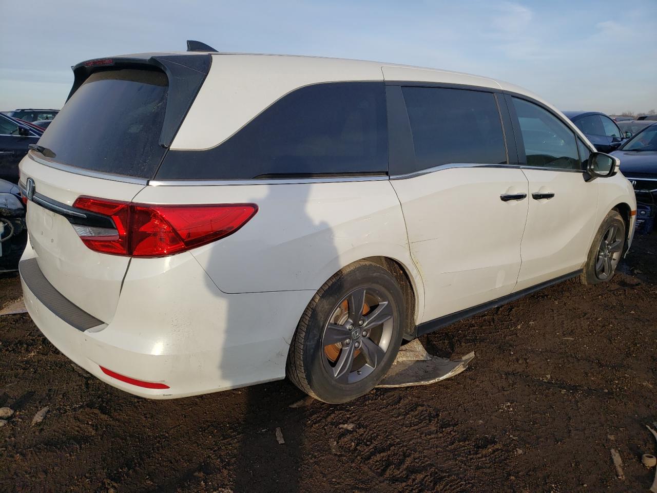 2022 HONDA ODYSSEY EX VIN:5FNRL6H52NB036041