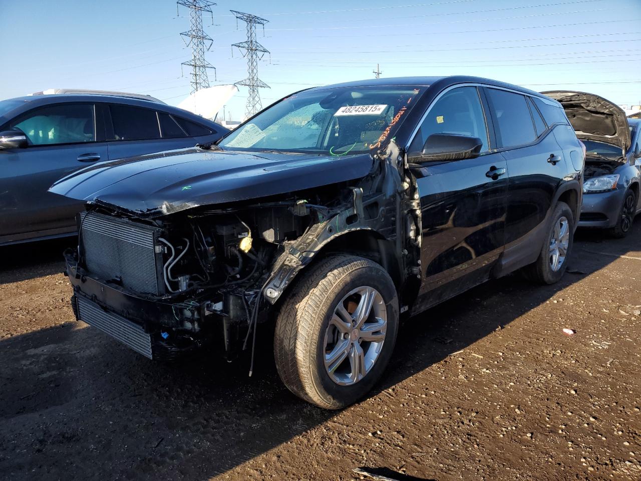 2022 GMC TERRAIN SLE VIN:3GKALTEV6NL296142